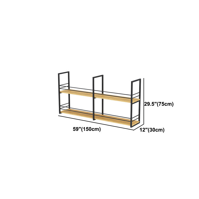 11.81 "W libreria in stile industriale montato in stile industriale per ufficio a casa