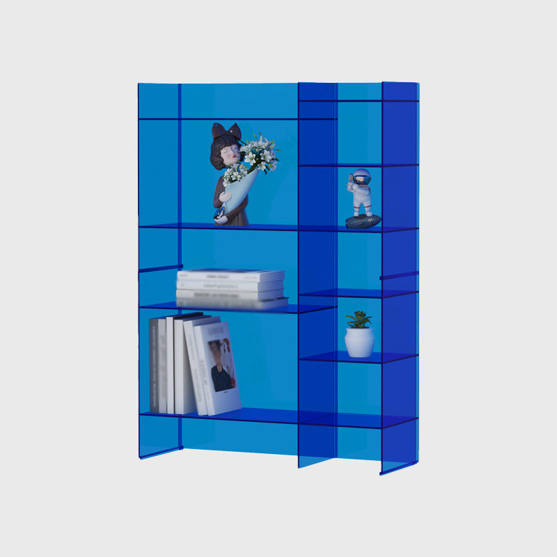 Libreria in stile scandinavo chiuso per l'ufficio di casa