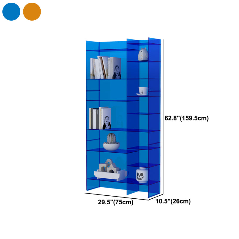 Libreria in stile scandinavo chiuso per l'ufficio di casa