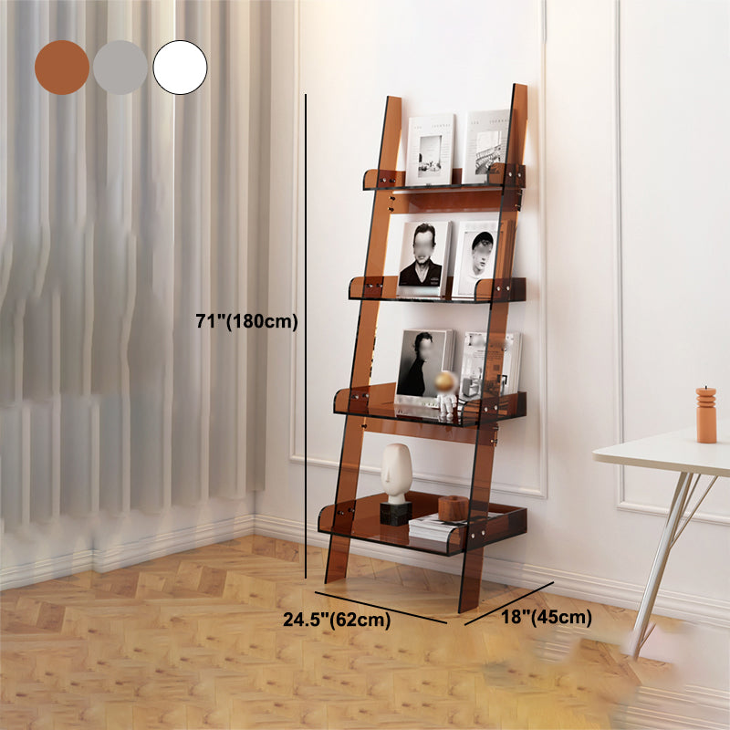 Libreria di scaffali in stile scandinavo libreria acrilica per ufficio e casa