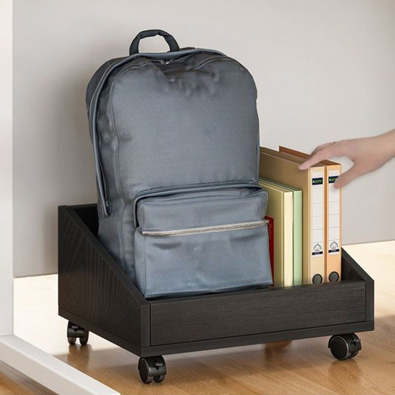 Modern Style Bookshelf Home Holzregalbuchhandel mit Zaubererrädern