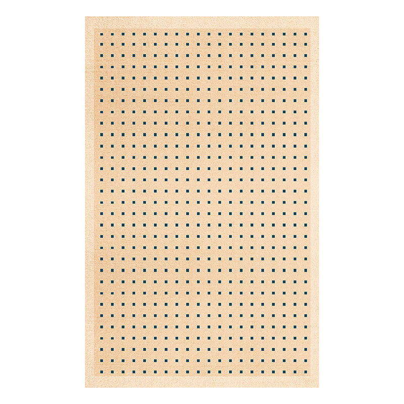 Light Brown Modern Rug Polyester Pattern Indoor Rug Stain Resistant Rug for Home Decor