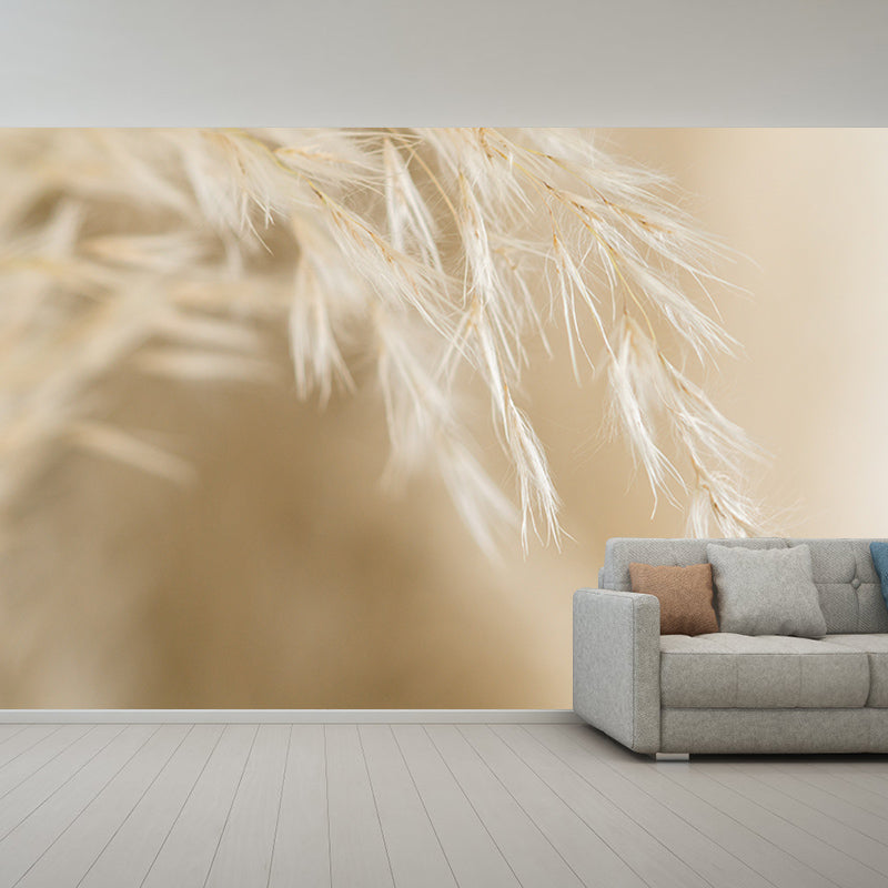 Beautiful Photography Mural Wallpaper Soft Feathers Indoor Wall Mural