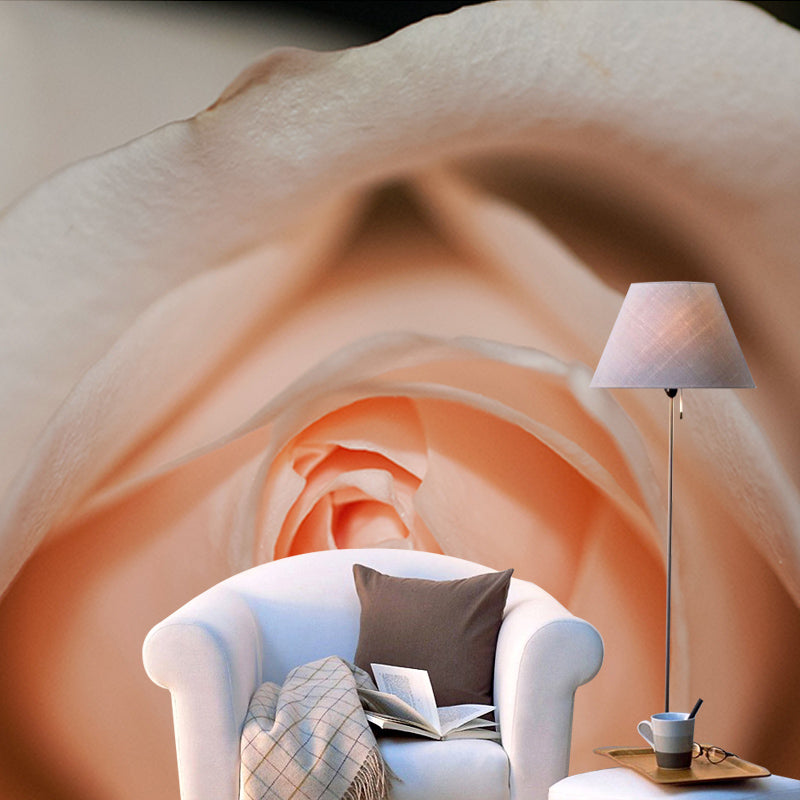 Elegant Rose Photography Mildew Resistant Wallpaper Environmental Sleeping Room Wall Mural