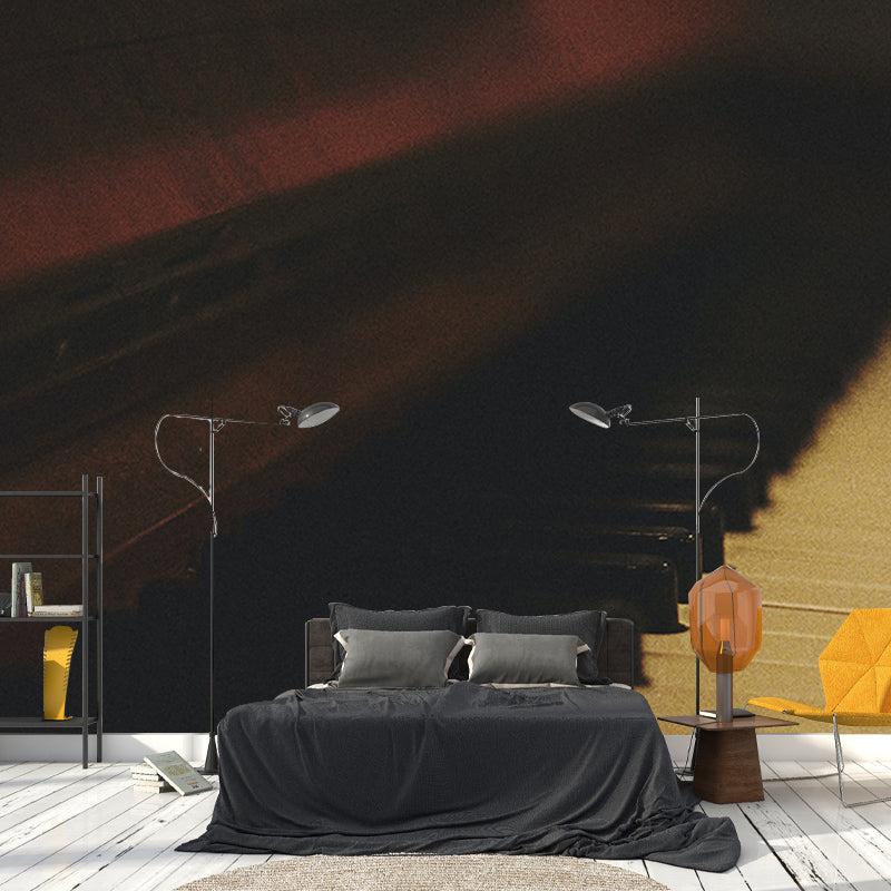 Washable Photography Mural Wallpaper Musical Instruments Indoor Wall Mural