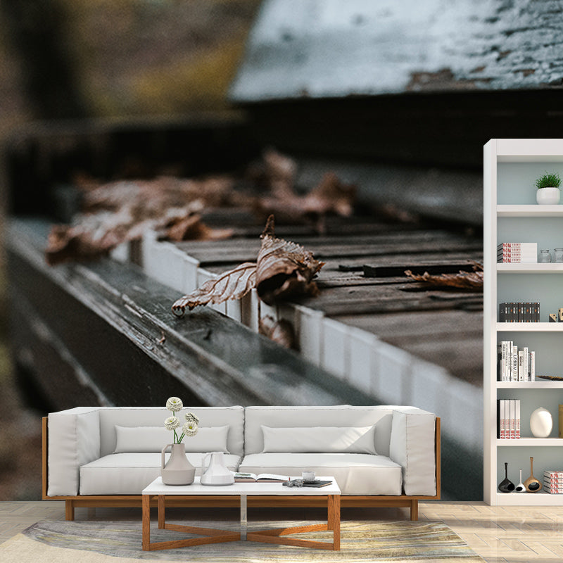 Washable Photography Mural Wallpaper Musical Instruments Indoor Wall Mural