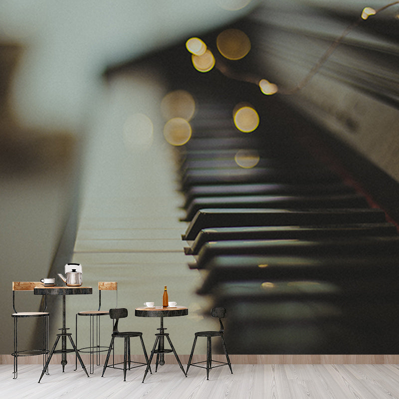 Musical Instruments Stain Resistant Wall Mural Washable Wallpaper Sitting Room Wall Mural