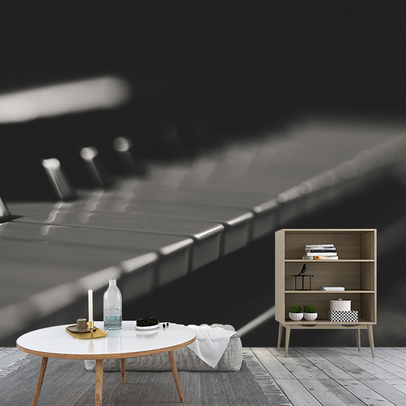 Photography Stain Resistant Mural Wallpaper Musical Instruments Living Room Wall Mural