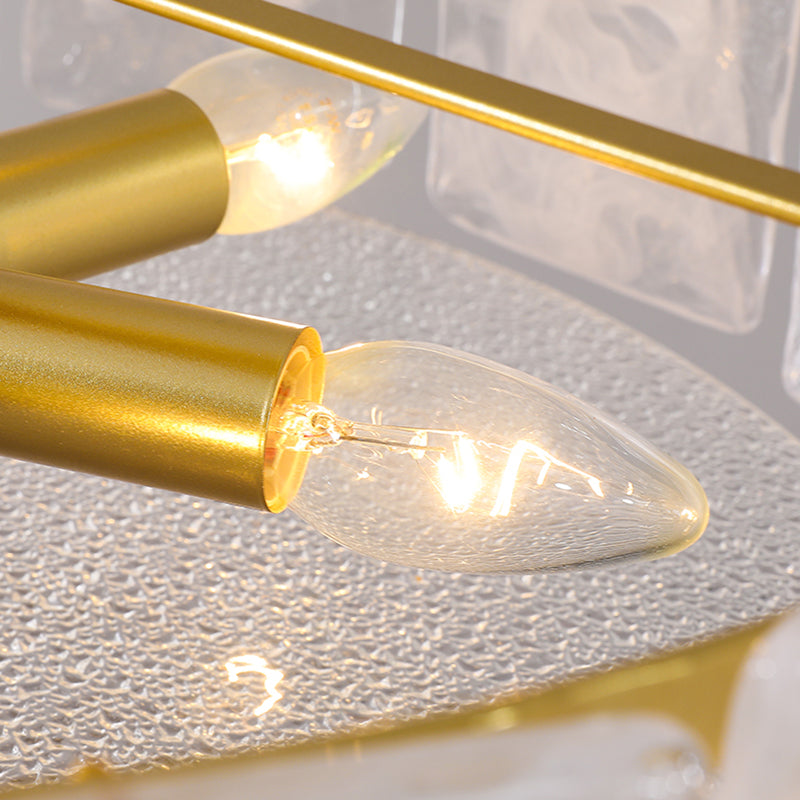 Multi -Licht zylindrische Deckenleuchte moderne Glasdecke Beleuchtung für Wohnzimmer