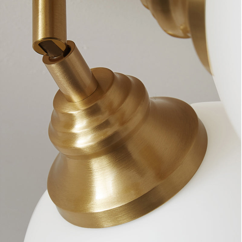 Luz de techo esférico múltiple iluminación de techo de vidrio de estilo moderno para sala de estar