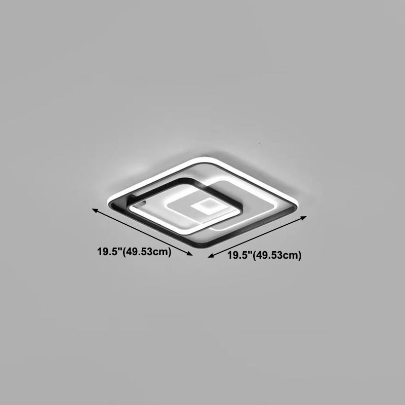 Luces de techo de al ras del montura geométrica de estilo geométrico de estilo moderno