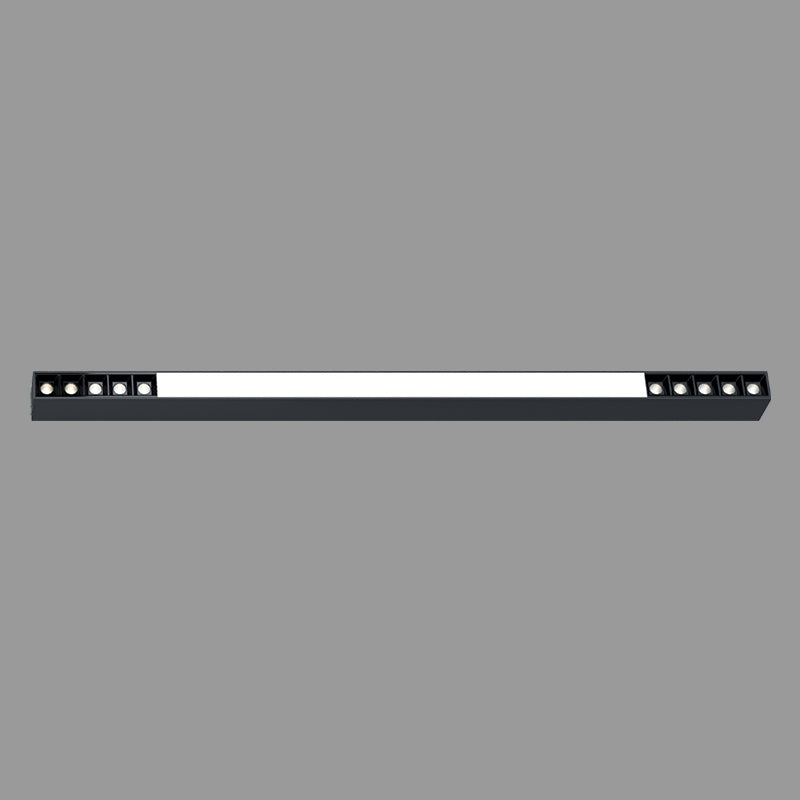 Modern Style Linear Flush Mount Light Metal 1-Light Flush Mount Light Fixture