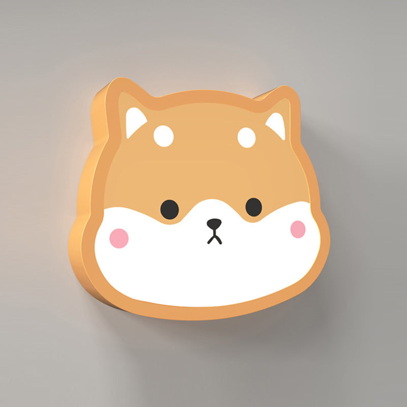 Lampada da parete per bambini con funce a led animalette di cartoni animati