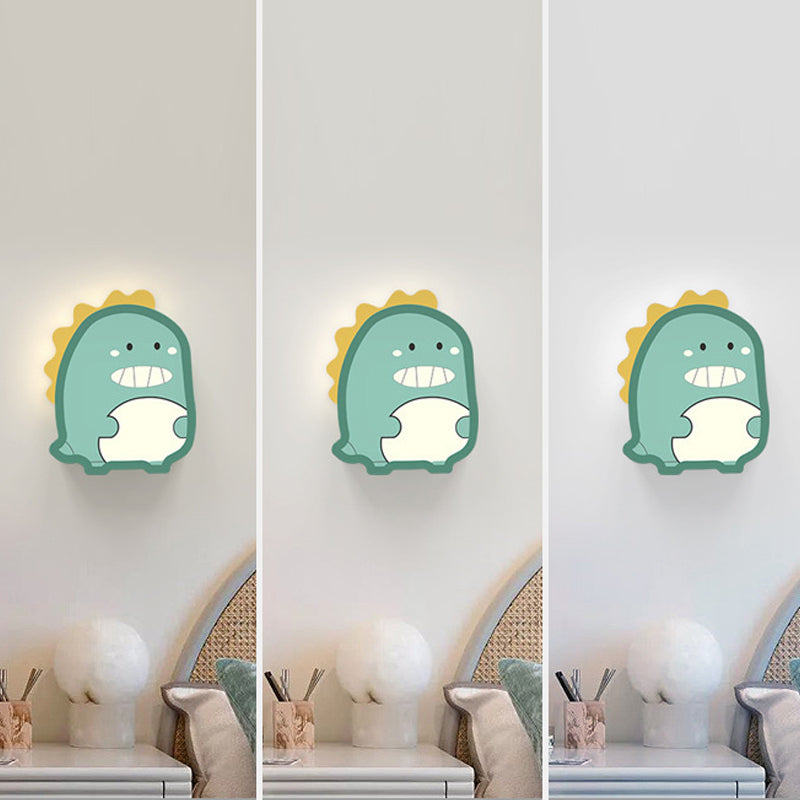 Lampada da parete per bambini con funce a led animalette di cartoni animati