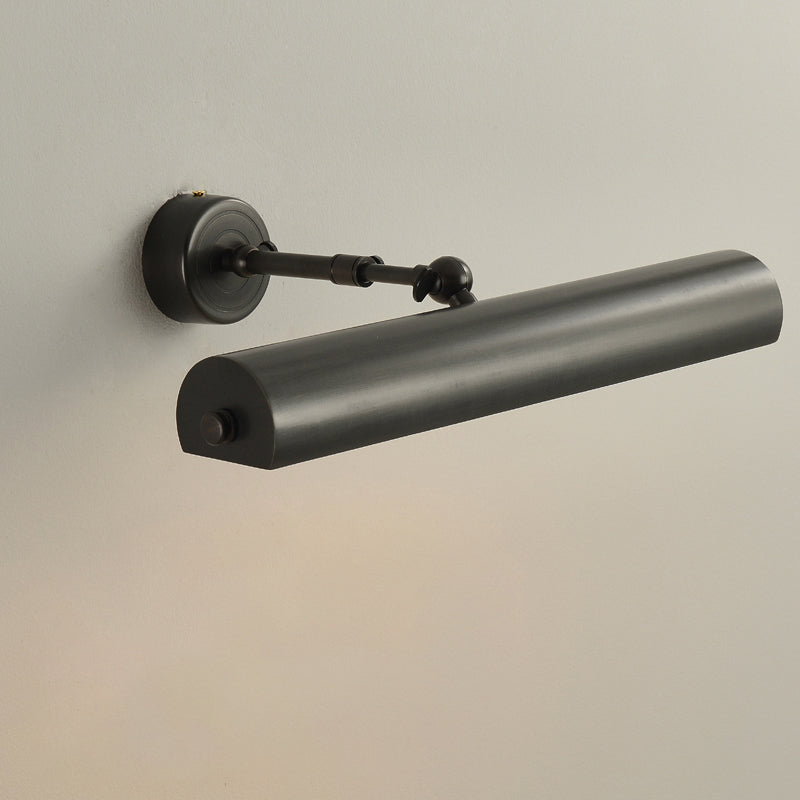 Luce di vanità in stile moderno 2 luci a specchio in rame Luce anteriore con tonalità metallica per bagno