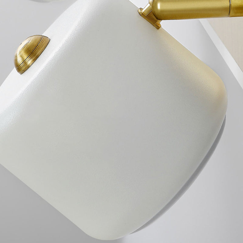 Nordic Style Vanity Light Cylinder Shape Vanity Lamp with Aluminum Shade for Bedroom