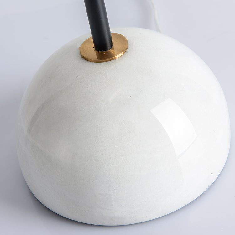 Contemporary Style Geometric Night Table Lamps Metal 1-Light Table Lamp