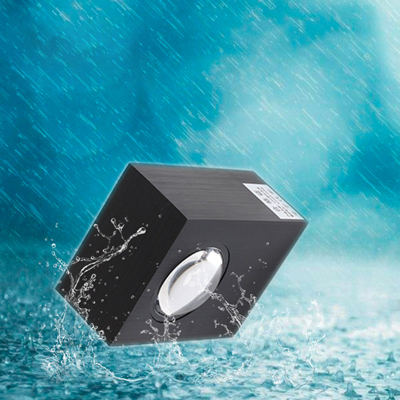 Multi Lights Square Wall Lights Modern Style Metal Wall Mounted Lamps