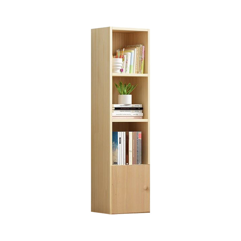 Libreria standard di pino scandinavo libreria chiusa verticale per soggiorno