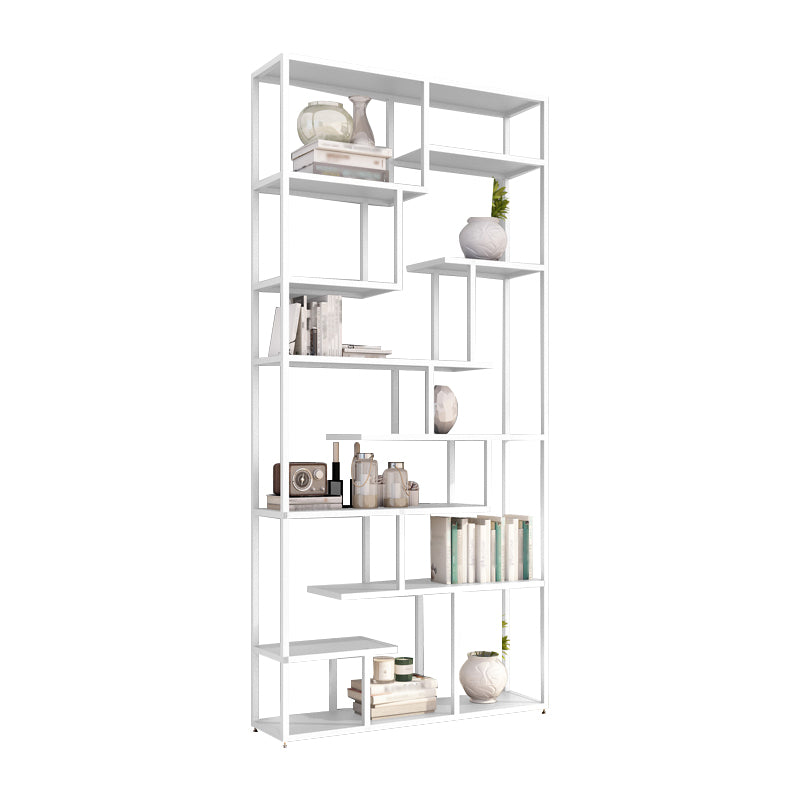 Industrial Metal Etagere Bookshelf Open Iron Bookshelf for Home Office