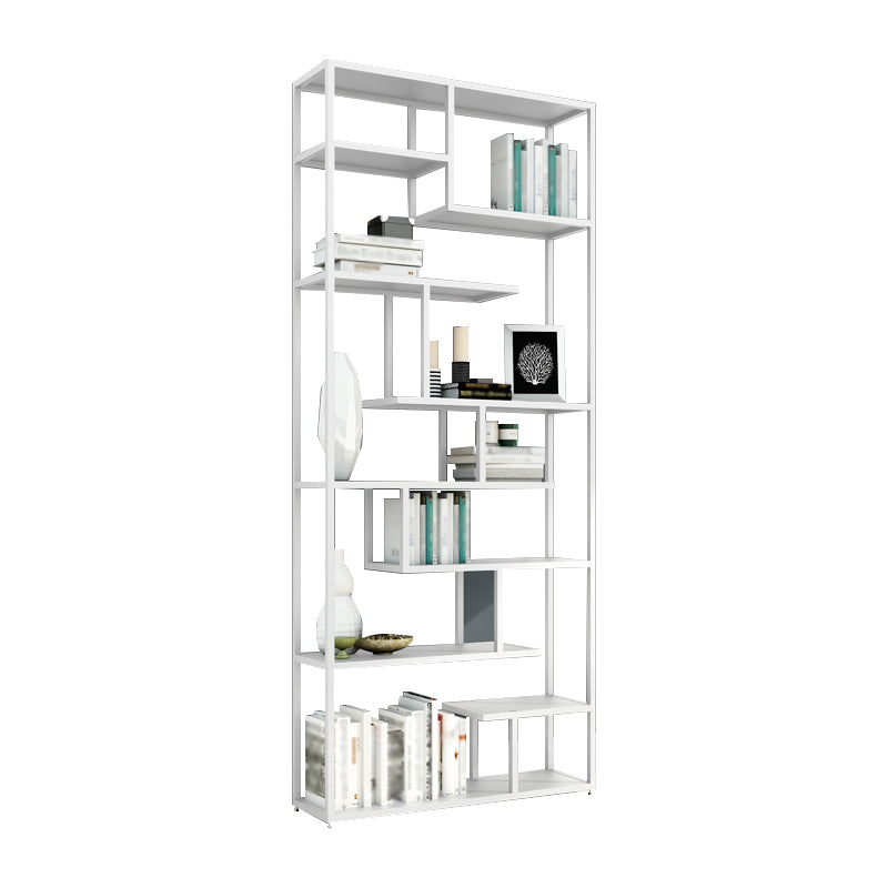 Industrial Metal Etagere Bookshelf Open Iron Bookshelf for Home Office