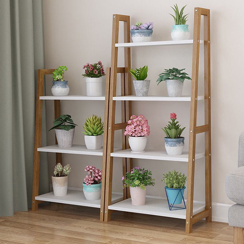 Open Back Bookshelf Scandinavian Style Bookcase for Study Room and Office