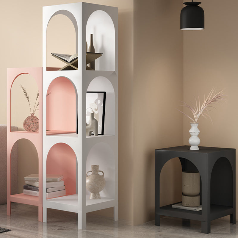 Libreria in metallo chiuso per la libreria scandinava per ufficio a casa