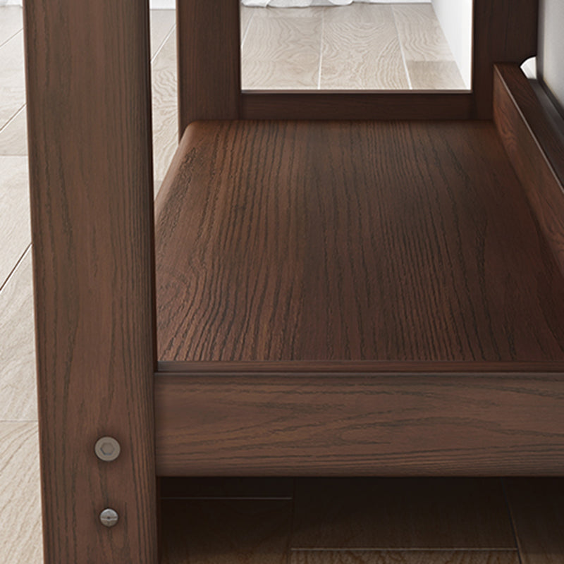 Contemporary Wooden Bookcase Open Back Bookcase for Home Office