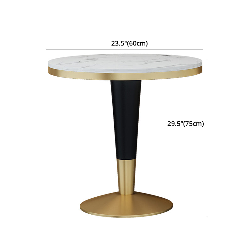 Glam Style Sintered Stone Dining Set 1/2/4/5 Pieces Dining Set for Dining Areas