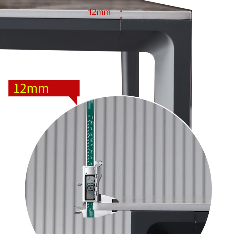 Contemporary Sintered Stone Dining Table Set 1/4/5/7 Pieces Dining Set for Home