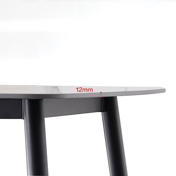 Modern Sintered Stone Dining Table Set 1/4/5/7 Pieces Dining Set for Home