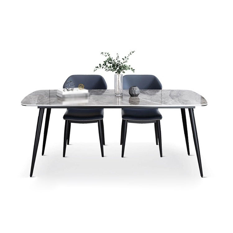 Modern Sintered Stone Dining Table Set 1/4/5/7 Pieces Dining Set for Home
