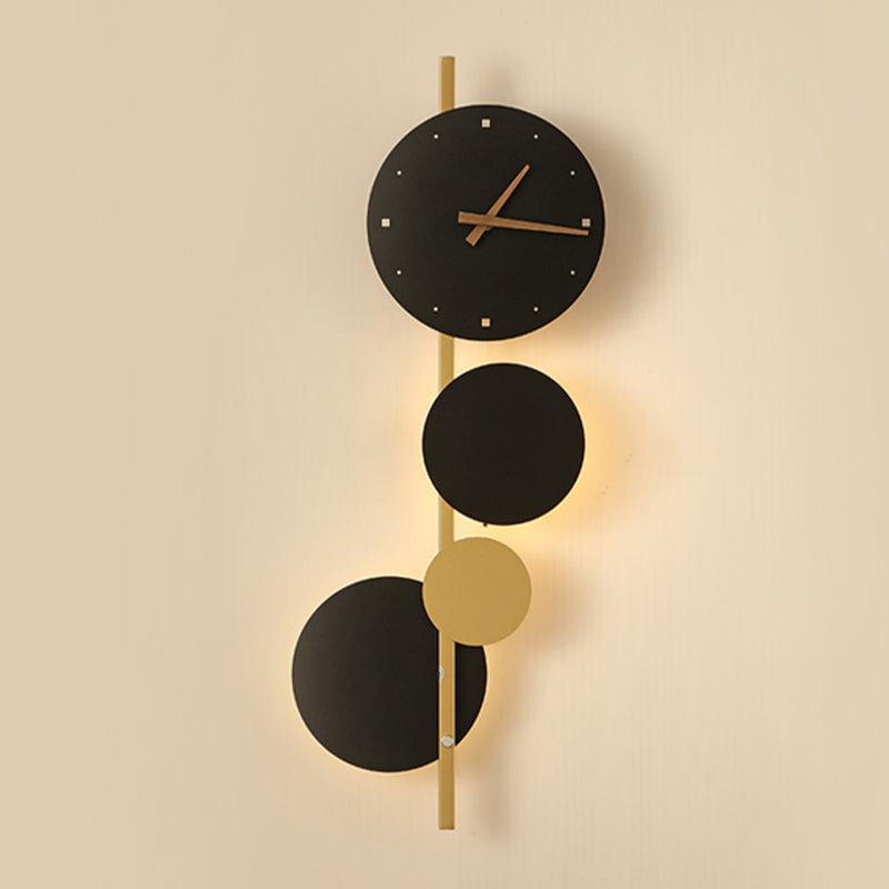 Runde Formwandeln moderne Metallwandmontage -Leuchten