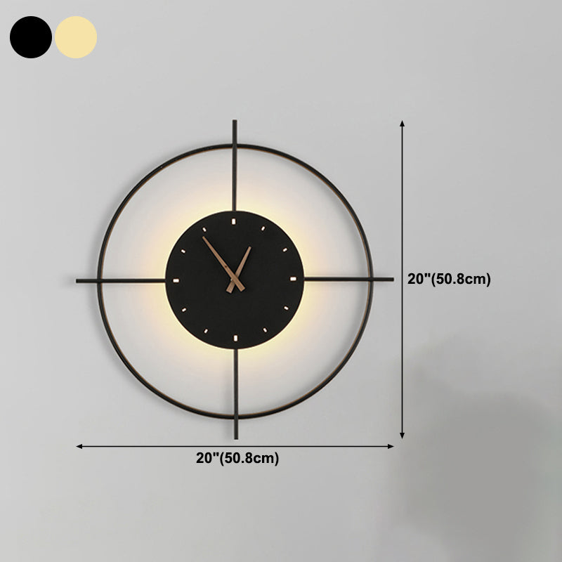 Runde Formwandeln moderne Metallwandmontage -Leuchten