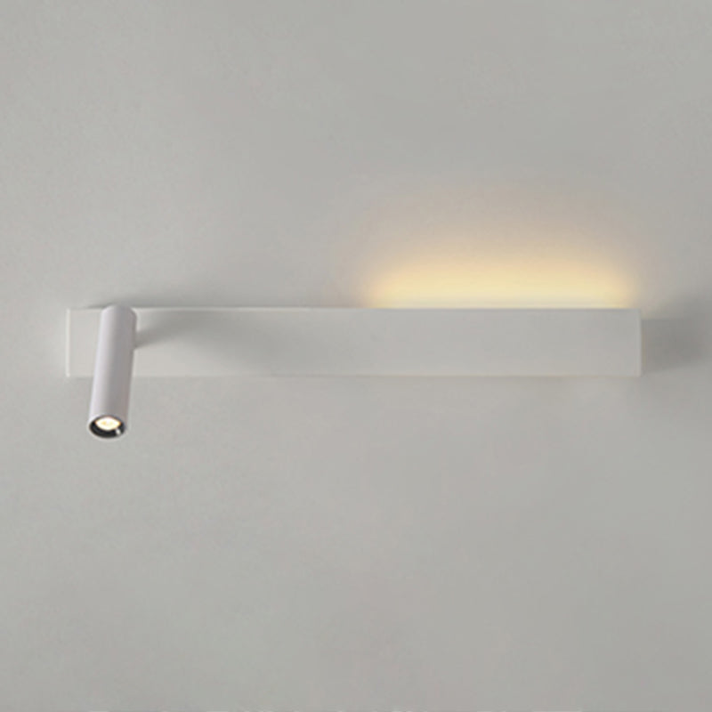 Square Shape Metal Wall Light Modern Style 2 Lights Wall Mount Light