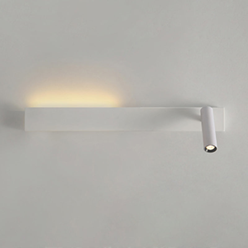 Square Shape Metal Wall Light Modern Style 2 Lights Wall Mount Light