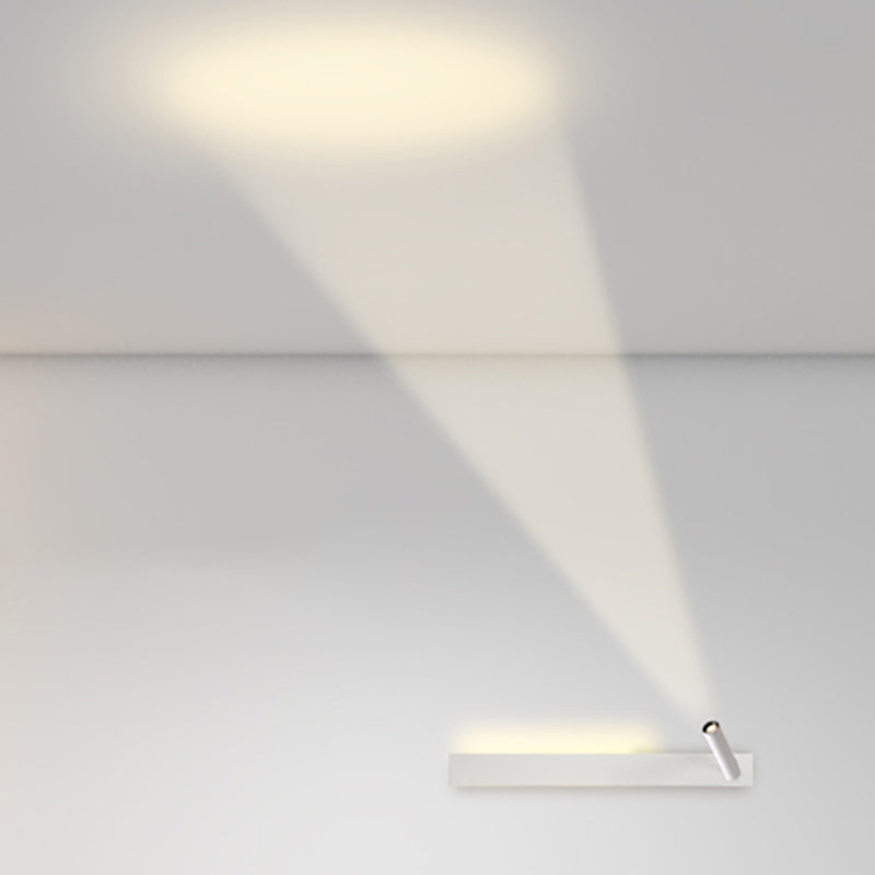 Square Shape Metal Wall Light Modern Style 2 Lights Wall Mount Light