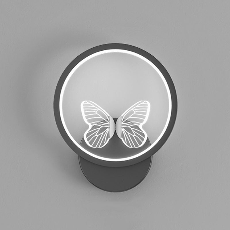 Metal Geometric Shape Wall Mount Lighting Modern Style 3-Lights Wall Mounted Light Fixture