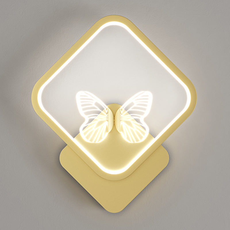 Metallgeometrische Form Wandmontage Beleuchtung moderner Stil 3-Lights Wandmontageleuchte