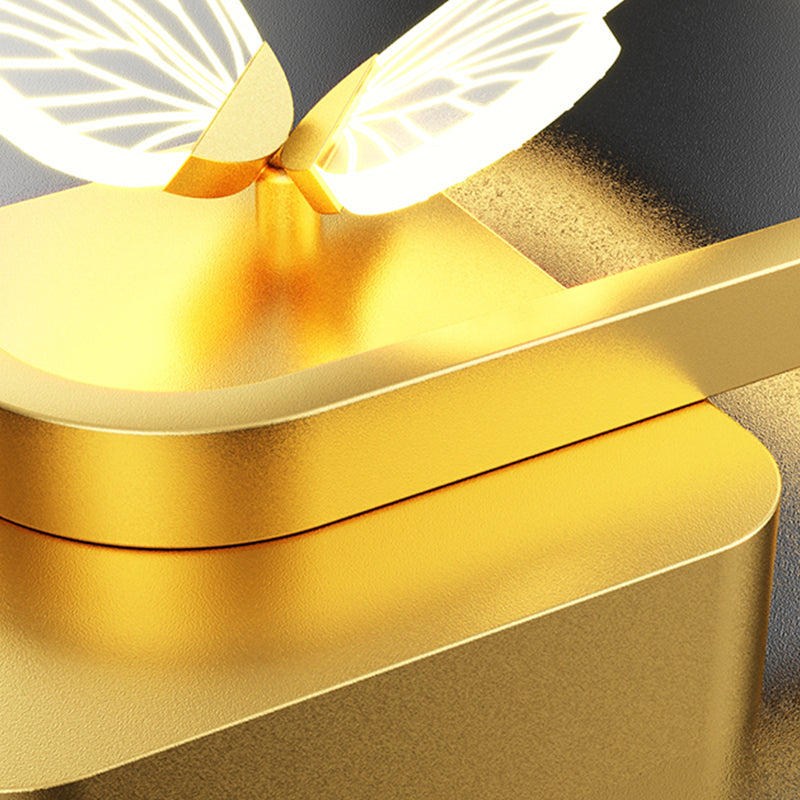 Metallgeometrische Form Wandmontage Beleuchtung moderner Stil 3-Lights Wandmontageleuchte