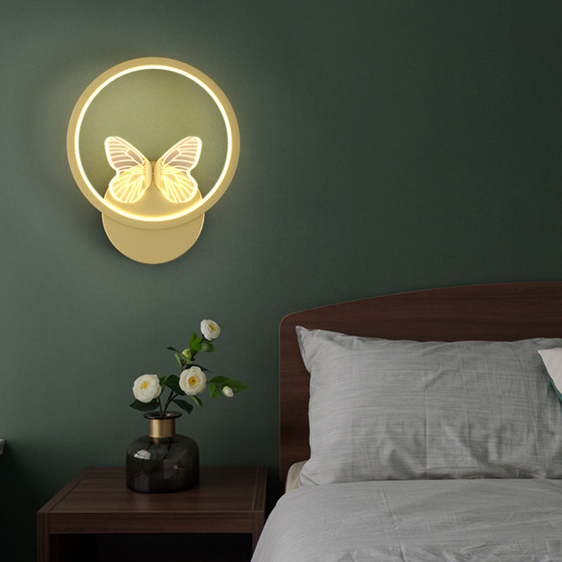 Metallgeometrische Form Wandmontage Beleuchtung moderner Stil 3-Lights Wandmontageleuchte