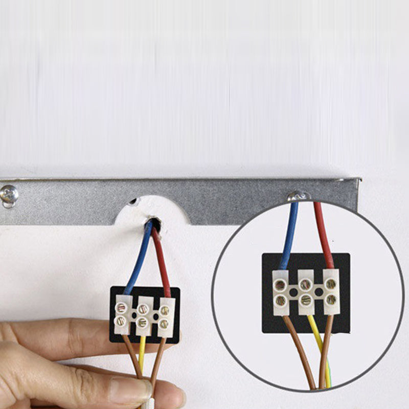 Illuminazione con applique a parete in metallo illuminazione montata a parete a LED semplice