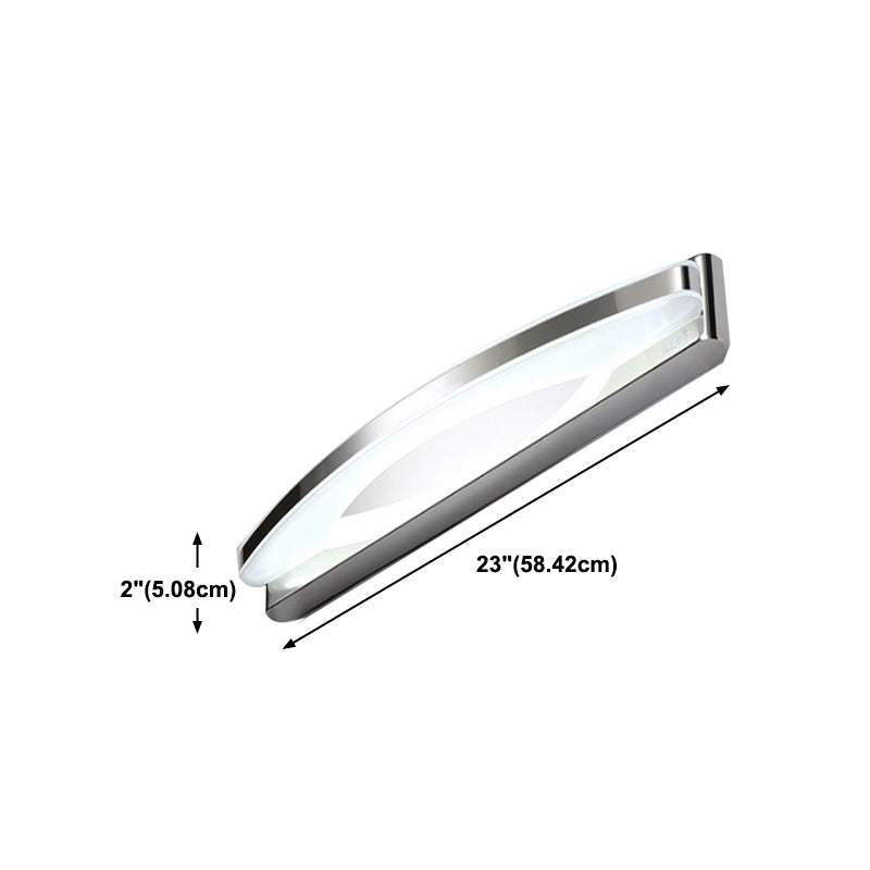 Illuminazione con applique a parete in metallo illuminazione montata a parete a LED semplice