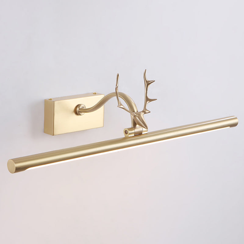Modern Antlers Vanity Light LED Mirror Front Light with Acrylic Shade for Bathroom