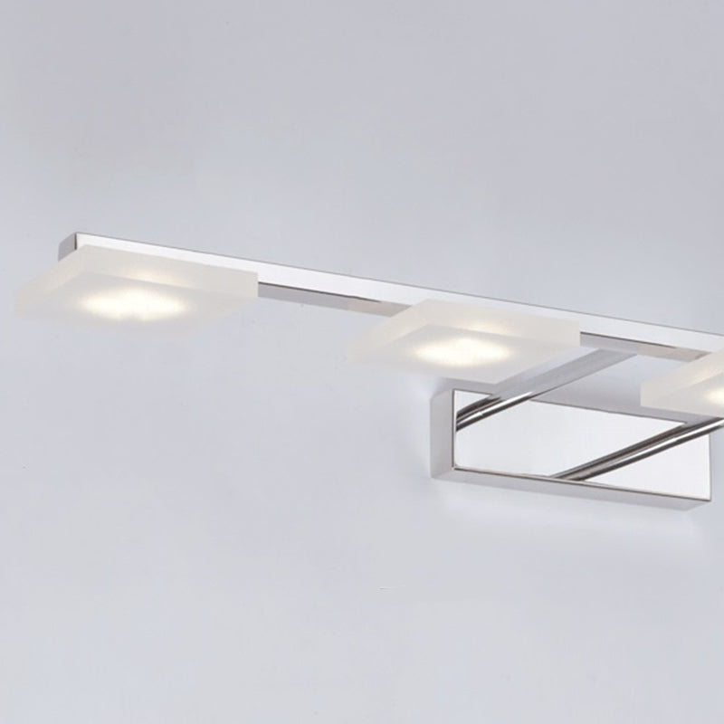 Squadre di metallo Apparecchio di illuminazione da parete semplice lampada con applique a parete a LED