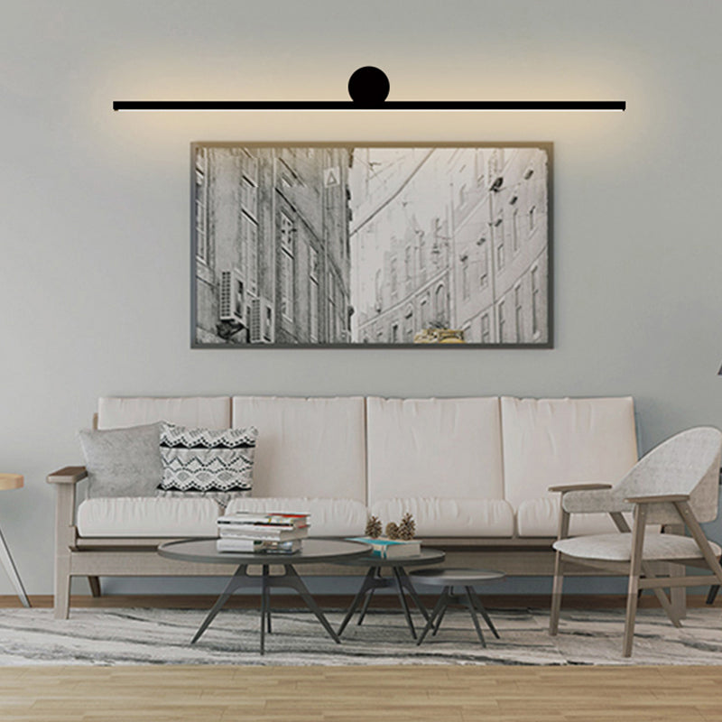 Metal Linear Wall Lighting Fixture Modern LED Wall Mount Light Fixture