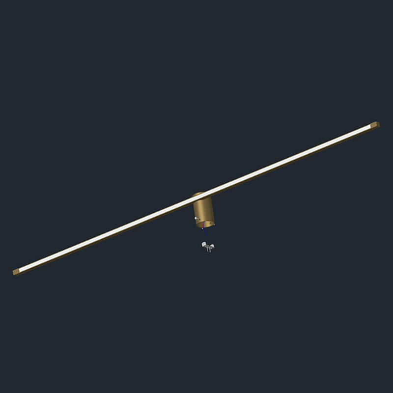 Metal Linear Wall Lighting Fixture Modern LED Wall Mount Light Fixture
