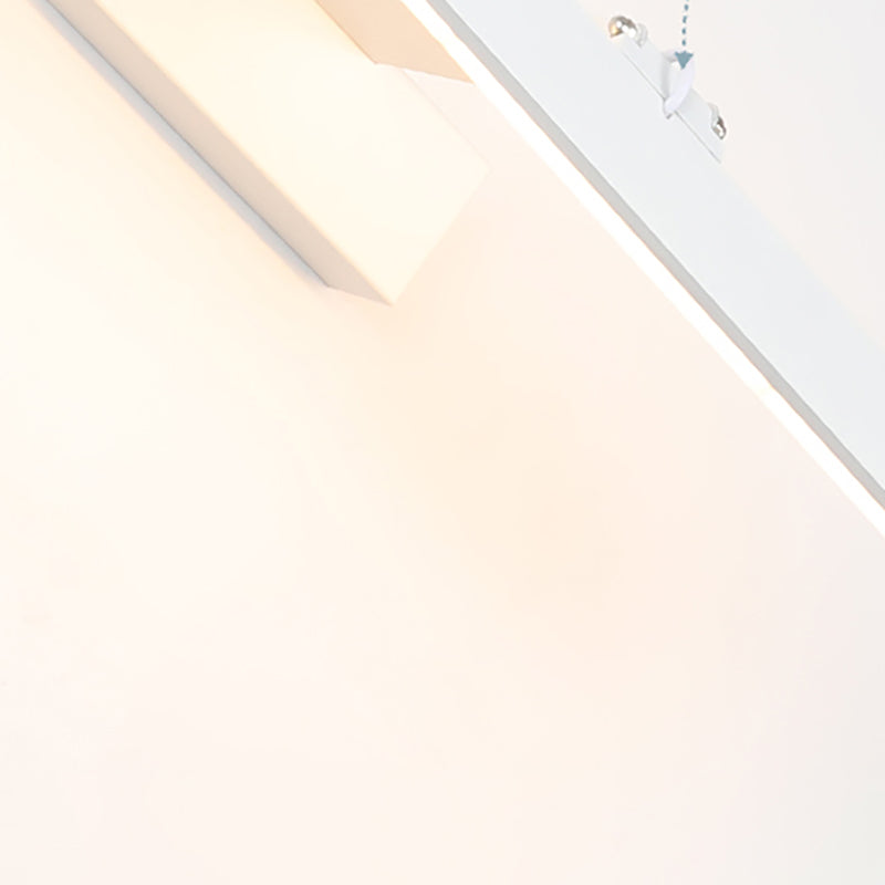 1-Light Black Vanity Light Modern LED Mirror Front Light with Acrylic Shade for Bathroom