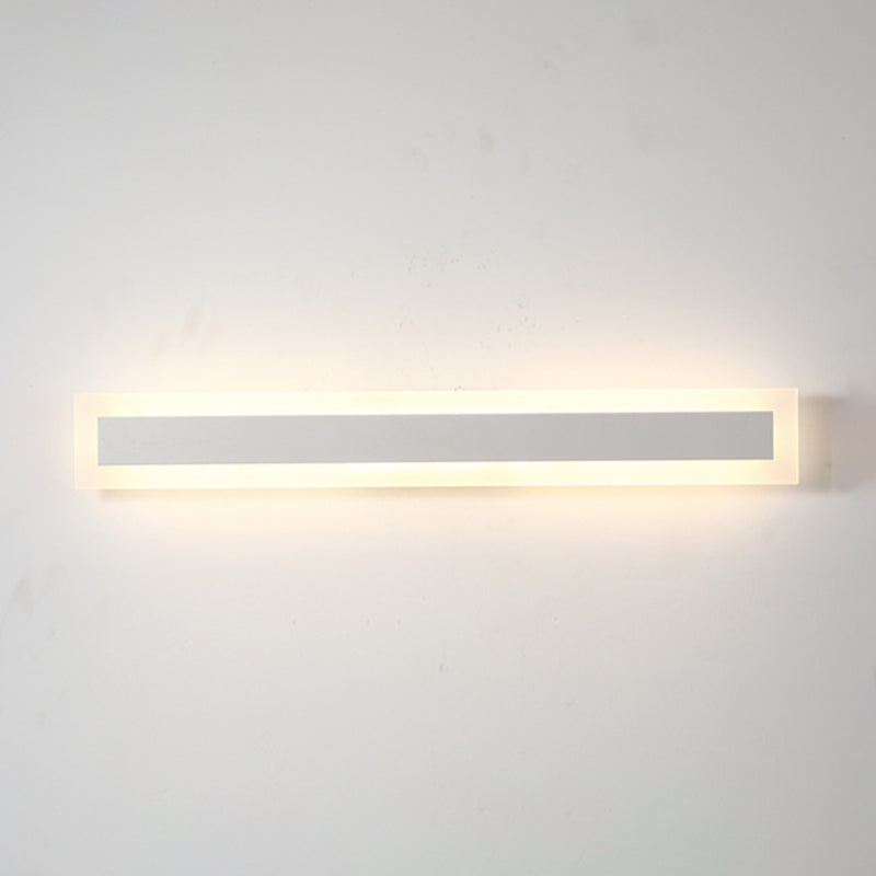 Wood Wall Sconce Lighting Simple LED Wall Mount Light Fixture for Bathroom