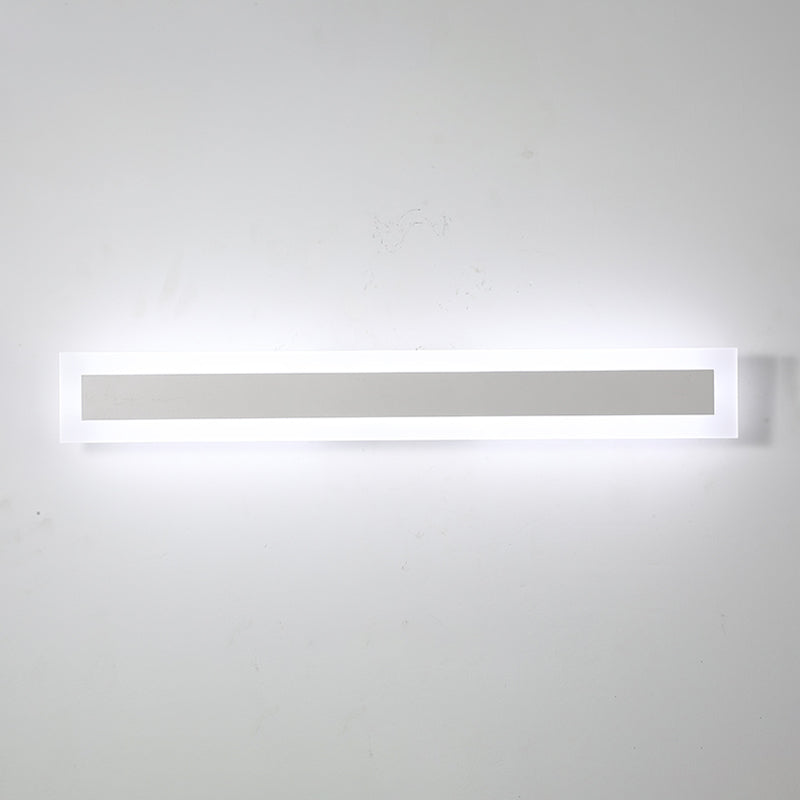 Wood Wall Sconce Lighting Simple LED Wall Mount Light Fixture for Bathroom